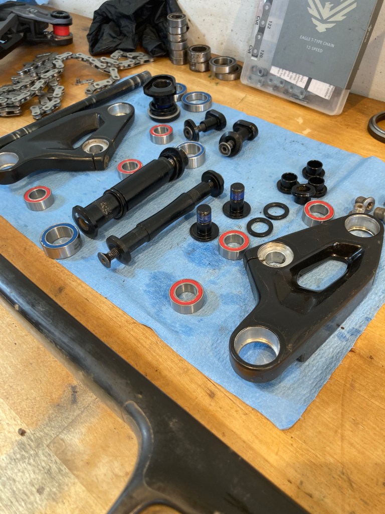 Fresh bearings going into a trek e bike