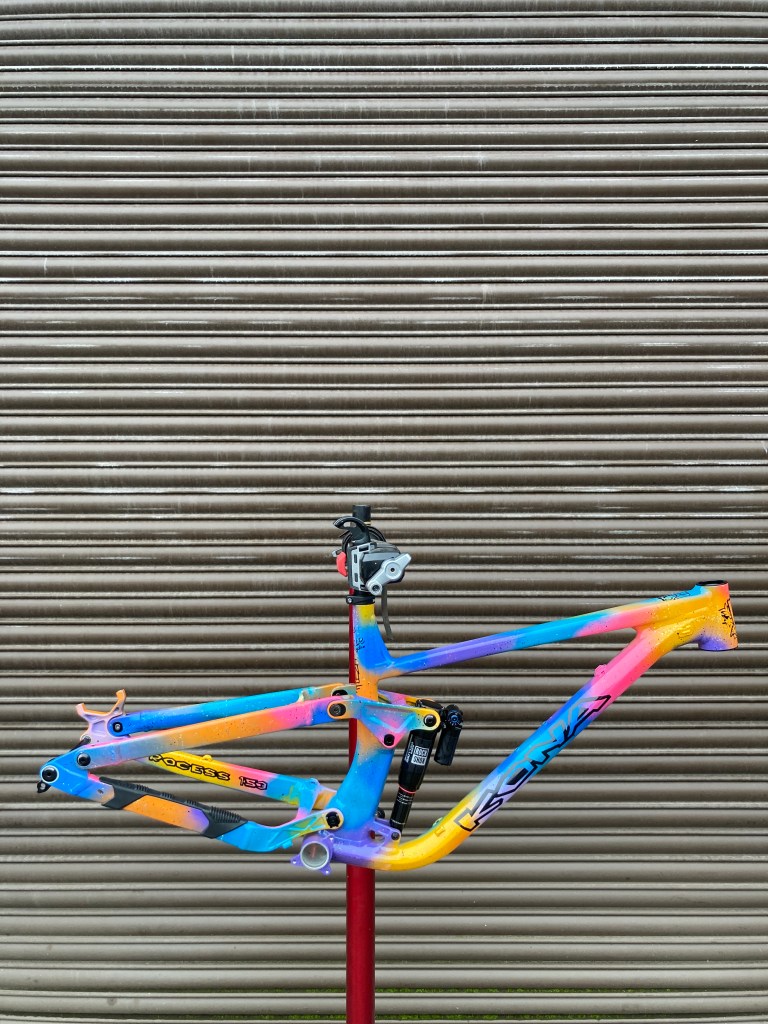 Assembled just in time for RideWrap to arrive and measure for a custom, tailored paint protection kit 